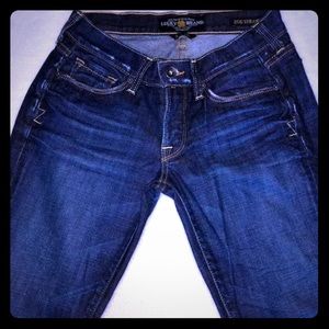 Women’s Lucky Brand Jeans, Zoe Straight, 2/26